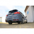 Fox Sportauspuff koncový tlumič výfuku s vývodem uprostřed s koncovkou 2x100 Typ 25 uprostřed pro Ford Focus III ST 2014- s motorem 2.0 TDCi