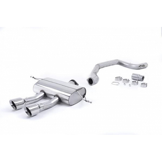 Milltek Sport výfukový systém cat-back bez rezonátoru (hlasitější) pro Seat Leon Cupra R 2.0 TSI 265PS 2010-2012