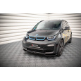 Maxton Design spoiler pod přední nárazník pro BMW i3 Mk1 Facelift, černý lesklý plast ABS