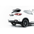 Maxton Design spoiler pod zadní nárazník s žebrováním pro MG HS Mk1 Facelift, černý lesklý plast ABS