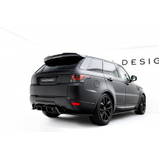 Maxton Design spoiler pod zadní nárazník s žebrováním pro Land rover Range Rover Sport Mk2, černý lesklý plast ABS Maxton Design spoiler pod zadní nárazník s žebrováním pro Land rover Range Rover Sport Mk2, černý lesklý plast ABS