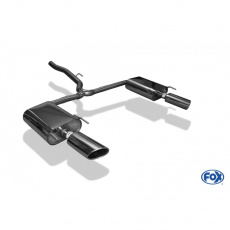 Fox Sportauspuff koncový tlumič výfuku s koncovkou 115x85 Typ 38 na obou stranách pro Opel Insignia A s motorem 2.0, 2.8