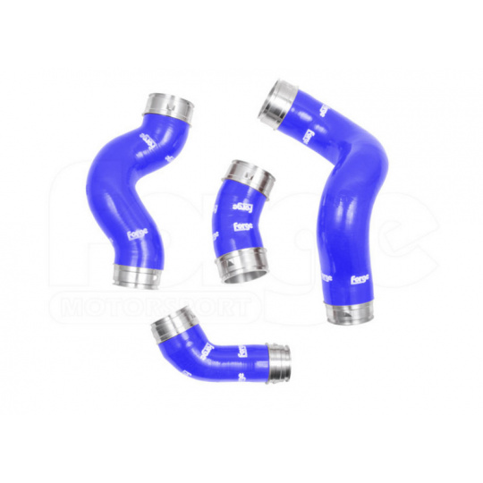 Forge Motorsport sada silikonových hadic pro tlakové vedení k turbu pro Volkswagen T5 1.9TDI r.v. 2003-2009, barva hadic: modrá Forge Motorsport sada silikonových hadic pro tlakové vedení k turbu pro Volkswagen T5 1.9TDI r.v. 2003-2009, barva hadic: modrá
