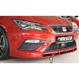 Rieger spoiler pod přední nárazník pro Seat Leon Cupra 5F 3-dvéř. (sc), 5-dvéř., 5-dvéř. (ST/Combi) po faceliftu, r.v. 01/17-, plast ABS bez povrchové úpravy