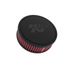 K&N univerzální kulatý filtr se vstupem 52 mm a výškou 51 mm, gumový vrchlík