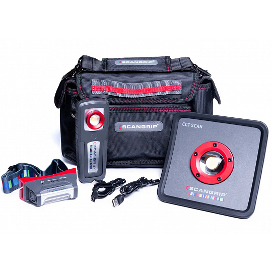 SCANGRIP DETAILING KIT - ESSENTIAL - kompletní set detailingových světel v odolné tašce, 3 ks SCANGRIP DETAILING KIT - ESSENTIAL - kompletní set detailingových světel v odolné tašce, 3 ks