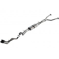 Borla Cat-Back výfukový systém "ATAK" pro Toyota Tundra, 3,4L V6, automat, 2WD/4WD, DC s SB (6'6'') 145.7'' WB/CrewMax Cab s SB (5'6'') 145,7'' WB, typ koncovek: černé Borla Cat-Back výfukový systém "ATAK" pro Toyota Tundra, 3,4L V6, automat, 2WD/4WD, DC s SB (6'6'') 145.7'' WB/CrewMax Cab s SB (5'6'') 145,7'' WB, typ koncovek: černé