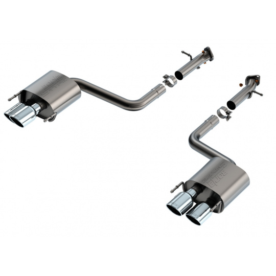 Borla koncový díl Axle-Back "S-Type" pro Lexus IS 500 5.0L V8, automat, RWD, 4-dveř., r.v. 2022-2024, typ koncovek: chromové Borla koncový díl Axle-Back "S-Type" pro Lexus IS 500 5.0L V8, automat, RWD, 4-dveř., r.v. 2022-2024, typ koncovek: chromové