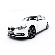 Maxton Design spoiler pod přední nárazník pro BMW řada 3 F30, F31, černý lesklý plast ABS