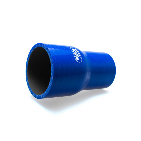 Samco Sport Fluoro rovná redukce s vnitřním průměrem 19 mm > 16 mm pro vedení oleje a nafty, barva: modrá