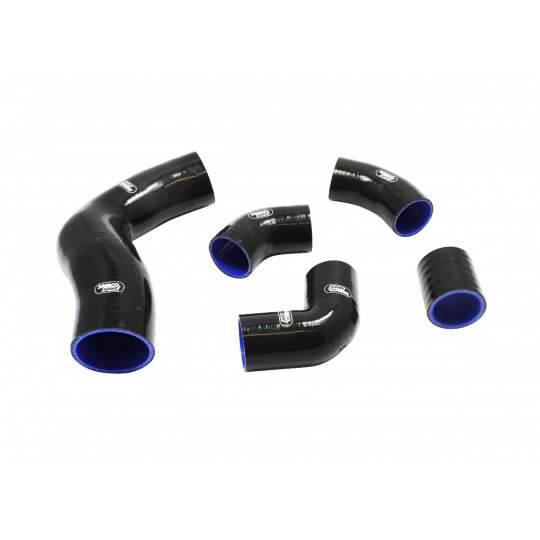 Samco Sport 5-dílná sada silikonových hadic pro vedení tlakového vzduchu pro Nissan Silvia RPS13 1/1991 - s motory SR20DETT 1.8l, s pravostranným řízením, barva: modrá Samco Sport 5-dílná sada silikonových hadic pro vedení tlakového vzduchu pro Nissan Silvia RPS13 1/1991 - s motory SR20DETT 1.8l, s pravostranným řízením, barva: modrá