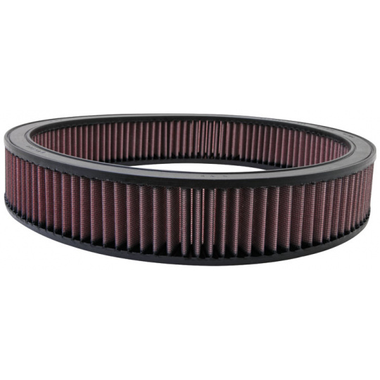 K&N univerzální kulatý filtr s vnějším průměrem 343 mm a výškou 64 mm