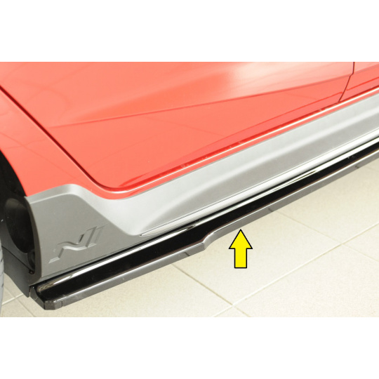 Rieger spoiler pod boční práh mont. strana levá pro Hyundai i20 N-Performance BC3 5-dvéř. (hatchback), 04/21-, plast ABS lakovaný do černé lesklé barvy Rieger spoiler pod boční práh mont. strana levá pro Hyundai i20 N-Performance BC3 5-dvéř. (hatchback), 04/21-, plast ABS lakovaný do černé lesklé barvy