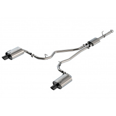 Borla Cat-Back výfukový systém "S-Type" pro Ford Explorer Limited 2,3l s automatickou převodovkou, FWD/AWD, 4-dvéř., r.v. 2020, typ koncovek: černé Borla Cat-Back výfukový systém "S-Type" pro Ford Explorer Limited 2,3l s automatickou převodovkou, FWD/AWD, 4-dvéř., r.v. 2020, typ koncovek: černé