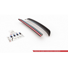 Maxton Design prodloužení spoileru pro Audi S3 8L, černý lesklý plast ABS