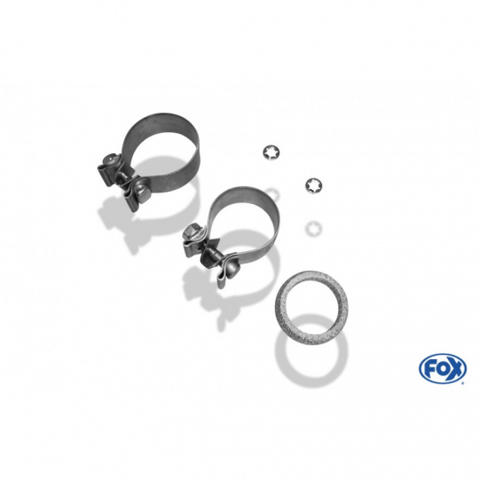 Fox Sportauspuff přední díl bez tlumiče pro Honda Civic IX 10/2011-2017 s motorem 1.8