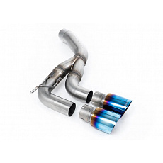 Milltek Sport průchozí náhrada zadního tlumiče pro Land rover Defender Diesel models, r.v. 2019-, koncovky: GT-90 dvojité opálené titanové Milltek Sport průchozí náhrada zadního tlumiče pro Land rover Defender Diesel models, r.v. 2019-, koncovky: GT-90 dvojité opálené titanové