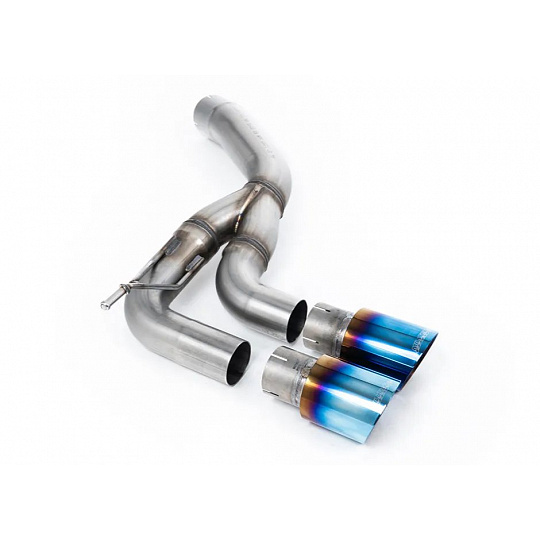 Milltek Sport průchozí náhrada zadního tlumiče pro Land rover Defender Diesel models, r.v. 2019-, koncovky: GT-90 dvojité opálené titanové Milltek Sport průchozí náhrada zadního tlumiče pro Land rover Defender Diesel models, r.v. 2019-, koncovky: GT-90 dvojité opálené titanové