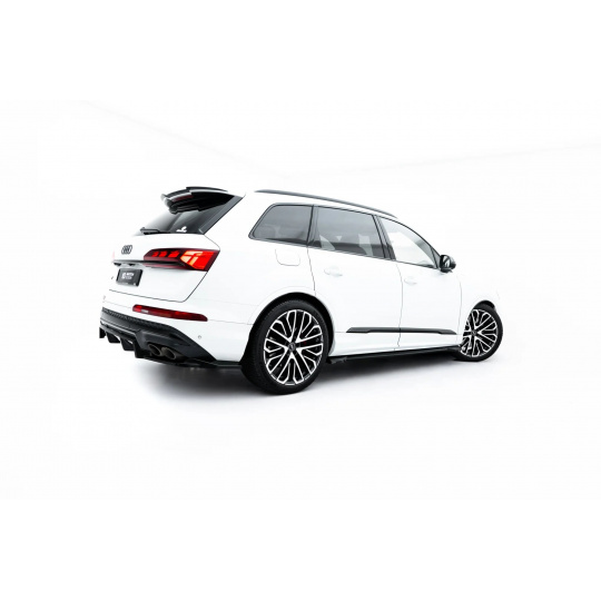 Maxton Design difuzory pod boční prahy pro Audi Q7 Mk2 Facelift 2, černý lesklý plast ABS, S-line Maxton Design difuzory pod boční prahy pro Audi Q7 Mk2 Facelift 2, černý lesklý plast ABS, S-line