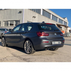 Fox Sportauspuff koncový tlumič výfuku s koncovkou 1x90 Typ 16 pro BMW řada 1 F20, F21 2011- s motorem 1.5