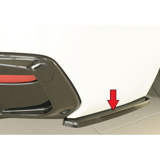 Rieger spoiler pod zadní nárazník na pravé straně pro BMW řada 1 F21 sedan / 2-dvéř. r.v. 05/2015-, plast ABS lakovaný do černé lesklé barvy Rieger spoiler pod zadní nárazník na pravé straně pro BMW řada 1 F21 sedan / 2-dvéř. r.v. 05/2015-, plast ABS lakovaný do černé lesklé barvy