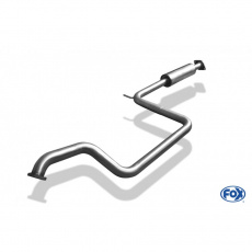 Fox Sportauspuff přední díl s tlumičem pro Nissan Almera N15 s motorem 1.4, 1.6, 2.0, 2.0 D