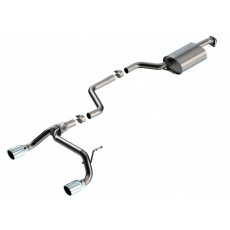 Borla Cat-Back výfukový systém "S-Type" pro Suzuki Jimny 1,4l 4WD, 2-dvéř., aut./man. převodovka, r.v. 2018-2023, typ koncovek: chromové Borla Cat-Back výfukový systém "S-Type" pro Suzuki Jimny 1,4l 4WD, 2-dvéř., aut./man. převodovka, r.v. 2018-2023, typ koncovek: chromové