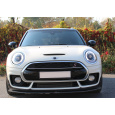 Maxton Design spoiler pod přední nárazník ver.1 pro Mini Clubman S Mk2 JCW, carbon-Look