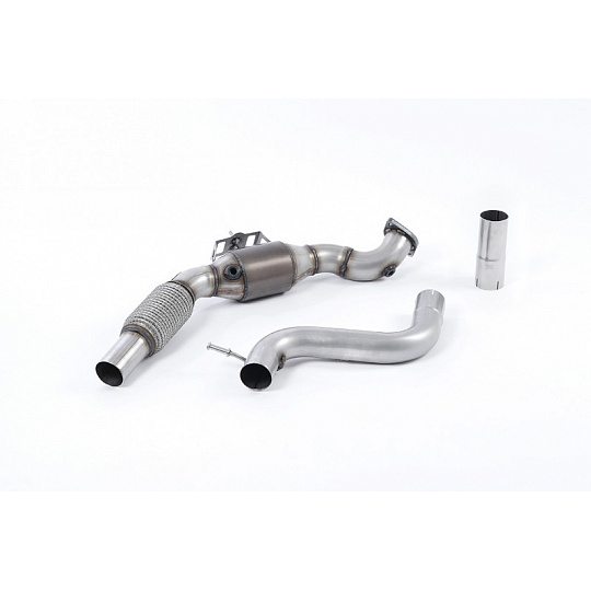 Milltek Sport downpipe a Hi-Flow sportovní katalyzátor pro Ford Mustang 2.3 EcoBoost (Fastback) 2015-2018