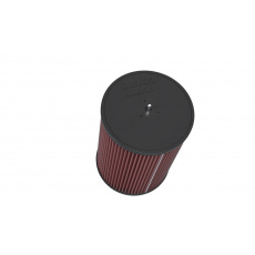 K&N univerzální kulatý zkosený filtr se vstupem 152 mm a výškou 279 mm, gumový vrchlík