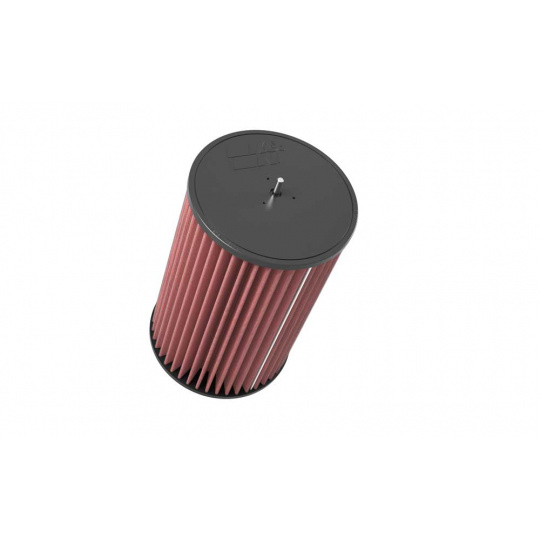K&N univerzální kulatý zkosený filtr se vstupem 105 mm a výškou 292 mm, gumový vrchlík