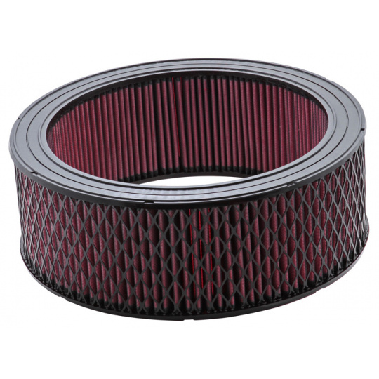 K&N univerzální kulatý filtr s vnějším průměrem 356 mm a výškou 127 mm