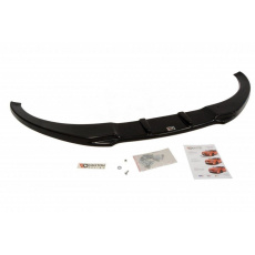 Maxton Design spoiler pod přední nárazník pro Audi TT 8J, černý lesklý plast ABS