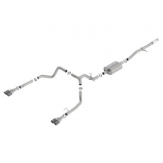 Borla Cat-Back výfukový systém "S-Type" pro GMC Sierra 1500 5,3l V8, s aut. převodovkou, 2WD/AWD, EC/SB 78,8", CC/SHB 69,3", r.v. 2019-2020, černé koncovky, typ koncovek: karbon Borla Cat-Back výfukový systém "S-Type" pro GMC Sierra 1500 5,3l V8, s aut. převodovkou, 2WD/AWD, EC/SB 78,8", CC/SHB 69,3", r.v. 2019-2020, černé koncovky, typ koncovek: karbon