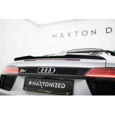 Maxton Design prodloužení spoileru pro Audi R8 Mk2, černý lesklý plast ABS, Spyder