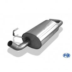 Fox Sportauspuff koncový tlumič výfuku pro Nissan Pathfinder s motorem 2.5 dCi