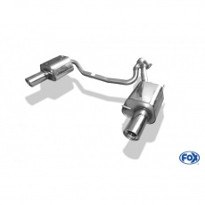 Fox Sportauspuff koncový tlumič výfuku s koncovkou 1x100 Typ 17 na obou stranách pro Hyundai Coupe GK 2002-2006 s motorem 2.7 V6 Fox Sportauspuff koncový tlumič výfuku s koncovkou 1x100 Typ 17 na obou stranách pro Hyundai Coupe GK 2002-2006 s motorem 2.7 V6