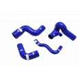 Samco Sport 4-dílná sada silikonových hadic pro vedení tlakového vzduchu pro Volkswagen Passat B5 1.8T AEB US verze, barva: modrá