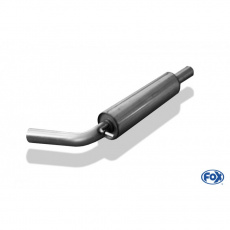 Fox Sportauspuff přední díl s tlumičem pro Škoda Fabia 5J, 6Y 2000- s motorem 1.0, 1.2, 1.2 TDI, 1.4, 1.4 TDI, 1.6, 1.6 TDI, 1.9 SDI, 1.9 TDI