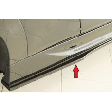 Rieger spoiler pod boční práh mont. strana pro Mini Cooper C FM6 convertible (F67), 03/24-, plast ABS lakovaný do černé lesklé barvy