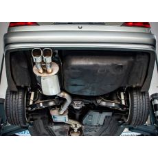 Fox Sportauspuff výfukový systém od katalyzátoru s koncovkou 2x93x79 Typ 70 pro Mercedes třída E W124 s motorem 2.3 l Fox Sportauspuff výfukový systém od katalyzátoru s koncovkou 2x93x79 Typ 70 pro Mercedes třída E W124 s motorem 2.3 l