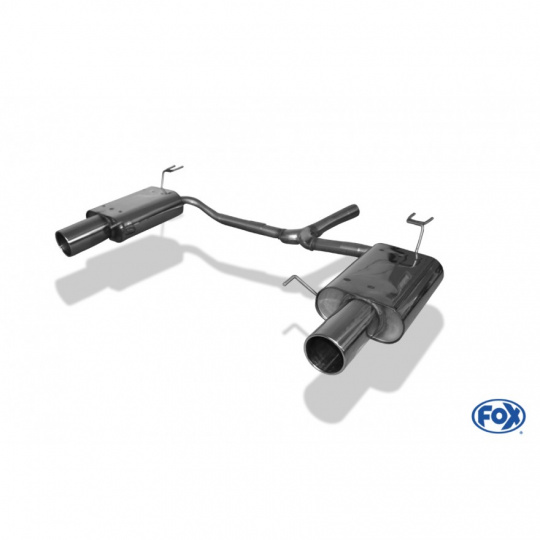 Fox Sportauspuff koncový tlumič výfuku s koncovkou 1x114 Typ 12 na obou stranách pro Honda Accord VIII 2008- s motorem 2.0 (CU1) Fox Sportauspuff koncový tlumič výfuku s koncovkou 1x114 Typ 12 na obou stranách pro Honda Accord VIII 2008- s motorem 2.0 (CU1)
