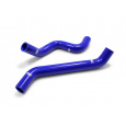 Samco Sport 2-dílná sada silikonových hadic pro vedení chladicí kapaliny pro Jeep Wrangler 2007 - 2009 3.8l (230.5CID) V6, barva: modrá