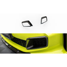 Maxton Design rámečky předního nárazníku pro BMW řada 1 F40, materiál pravý karbon