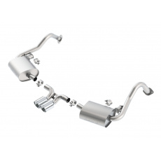 Borla Cat-Back výfukový systém "S-Type" pro Porsche 981 Boxster/Boxster S, 2,7l/3,4l RWD 2-dvéř., r.v. 2013-2016 Borla Cat-Back výfukový systém "S-Type" pro Porsche 981 Boxster/Boxster S, 2,7l/3,4l RWD 2-dvéř., r.v. 2013-2016