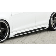 Rieger boční práh mont. strana pravá pro Seat Leon Cupra 5F 3-dvéř. (sc), r.v. 03/14-, plast ABS s povrchovou úpravou Carbon-Look, s prolisem a výřezem