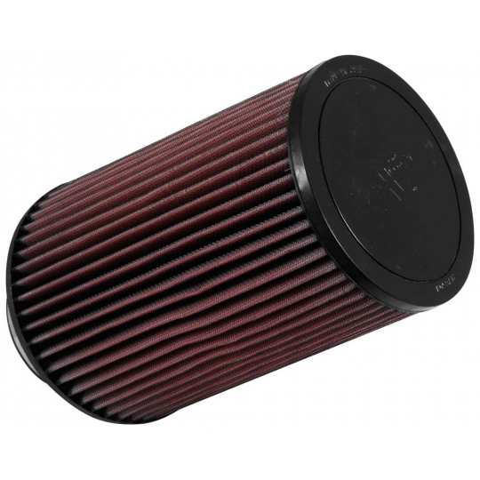 K&N univerzální kulatý zkosený filtr se vstupem 102 mm a výškou 241 mm, gumový vrchlík