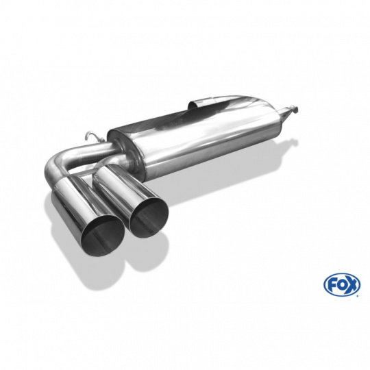Fox Sportauspuff koncový tlumič výfuku s koncovkou 2x76 Typ 10 pro Audi 80 89 s motorem 1.8, 2.0, 2.2, 2.2 S2, 2.3, 2.6, 2.8 Fox Sportauspuff koncový tlumič výfuku s koncovkou 2x76 Typ 10 pro Audi 80 89 s motorem 1.8, 2.0, 2.2, 2.2 S2, 2.3, 2.6, 2.8