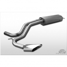 Fox Sportauspuff koncový tlumič výfuku s výstupem do strany s koncovkou 130x50 Typ 50 na straně řidiče pro Volkswagen Golf IV s motorem 1.4, 1.6, 1.8, 1.9 TDI, 2.0, 2.3 Fox Sportauspuff koncový tlumič výfuku s výstupem do strany s koncovkou 130x50 Typ 50 na straně řidiče pro Volkswagen Golf IV s motorem 1.4, 1.6, 1.8, 1.9 TDI, 2.0, 2.3