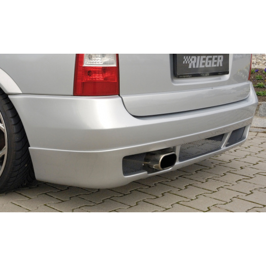 Rieger spoiler pod zadní nárazník pro Opel Astra G 5-dvéř., caravan, plast ABS bez povrchové úpravy